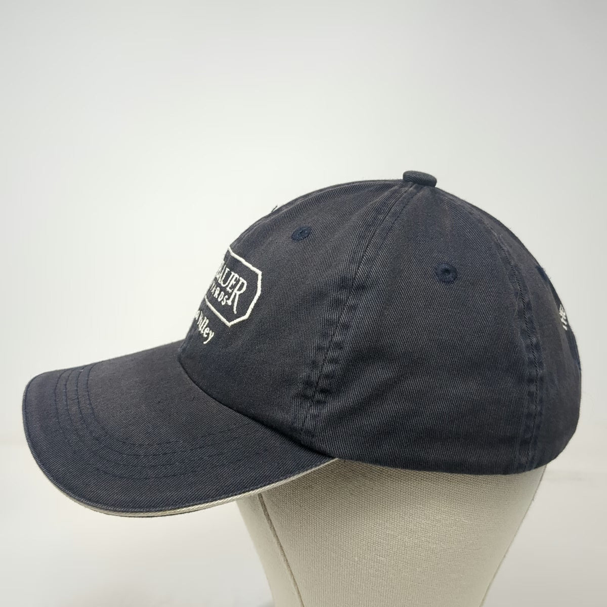Port Authority Rombauer Vineyards Napa Valley Baseball Cap Blue One Size Hat