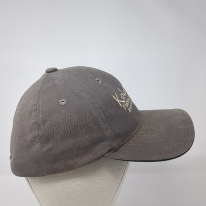 Kokabow Fishing Tackle Meridian Idaho Baseball Cap Gray OS Adjustable Sportsman