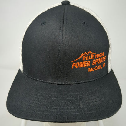 Port Authority Baseball Cap Black M Mesh Mile High Power Sports McCall ID Hat