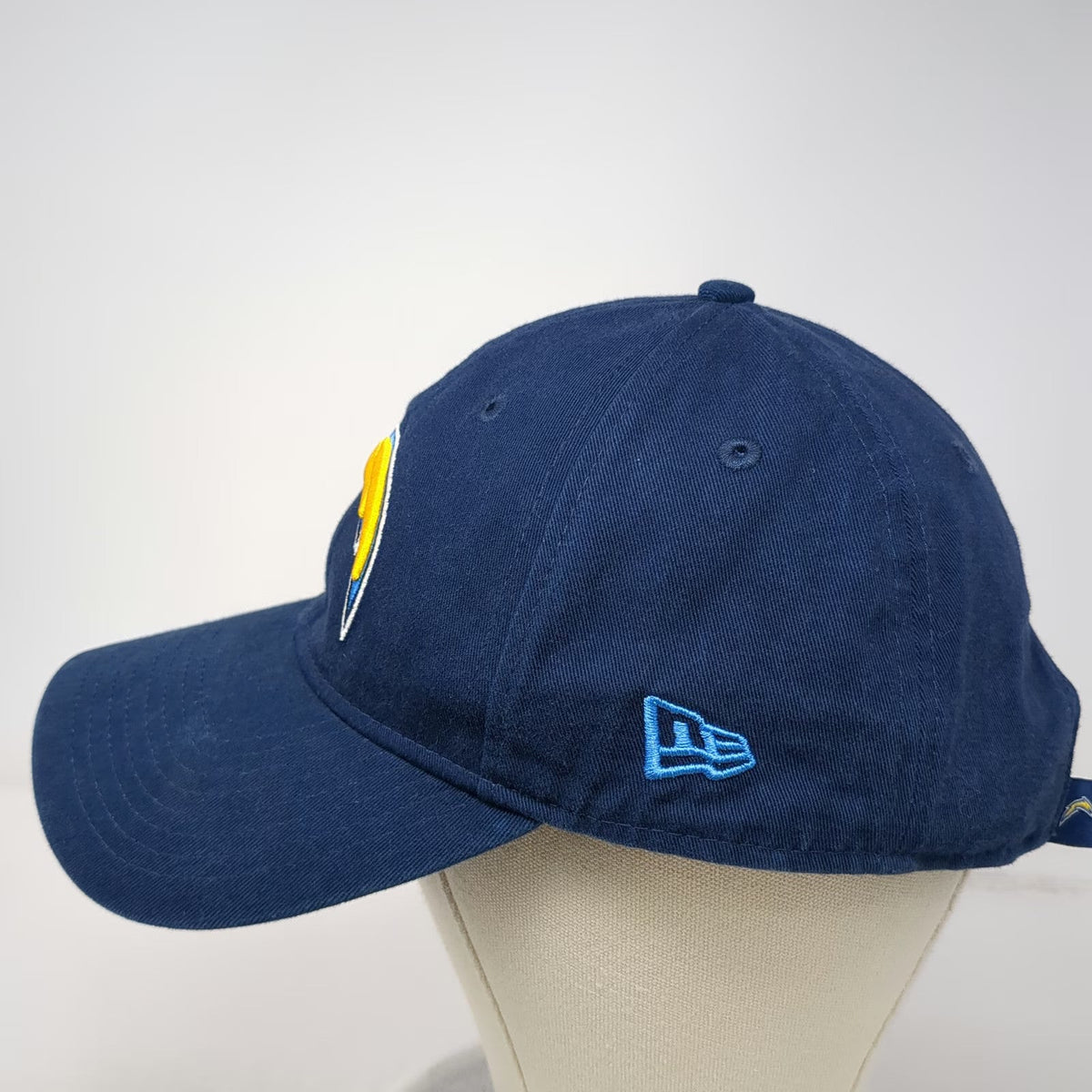New Era Los Angeles Chargers NFL Blue Yellow One Size Cap Adjustable Embroidered