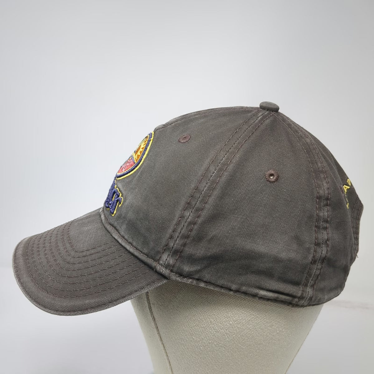 The Game Tamarack Resort Baseball Cap Brown One Size Trailhead to Discovery Hat