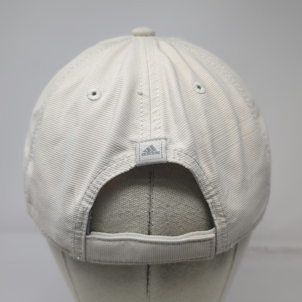 Adidas Baseball Cap Beige OSFM AEROREADY Performance Breathable Strapback Hat