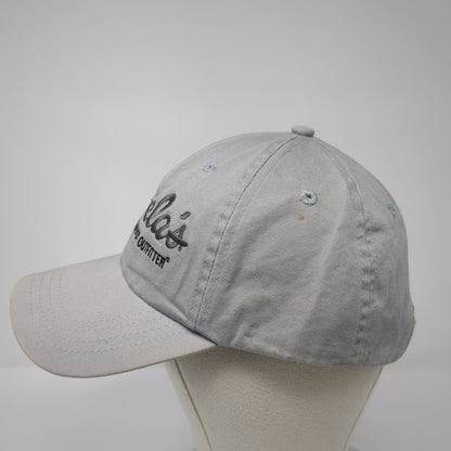 Cabela's Worlds Foremost Outfitters Baseball Cap Gray OS Adjustable Embroidered