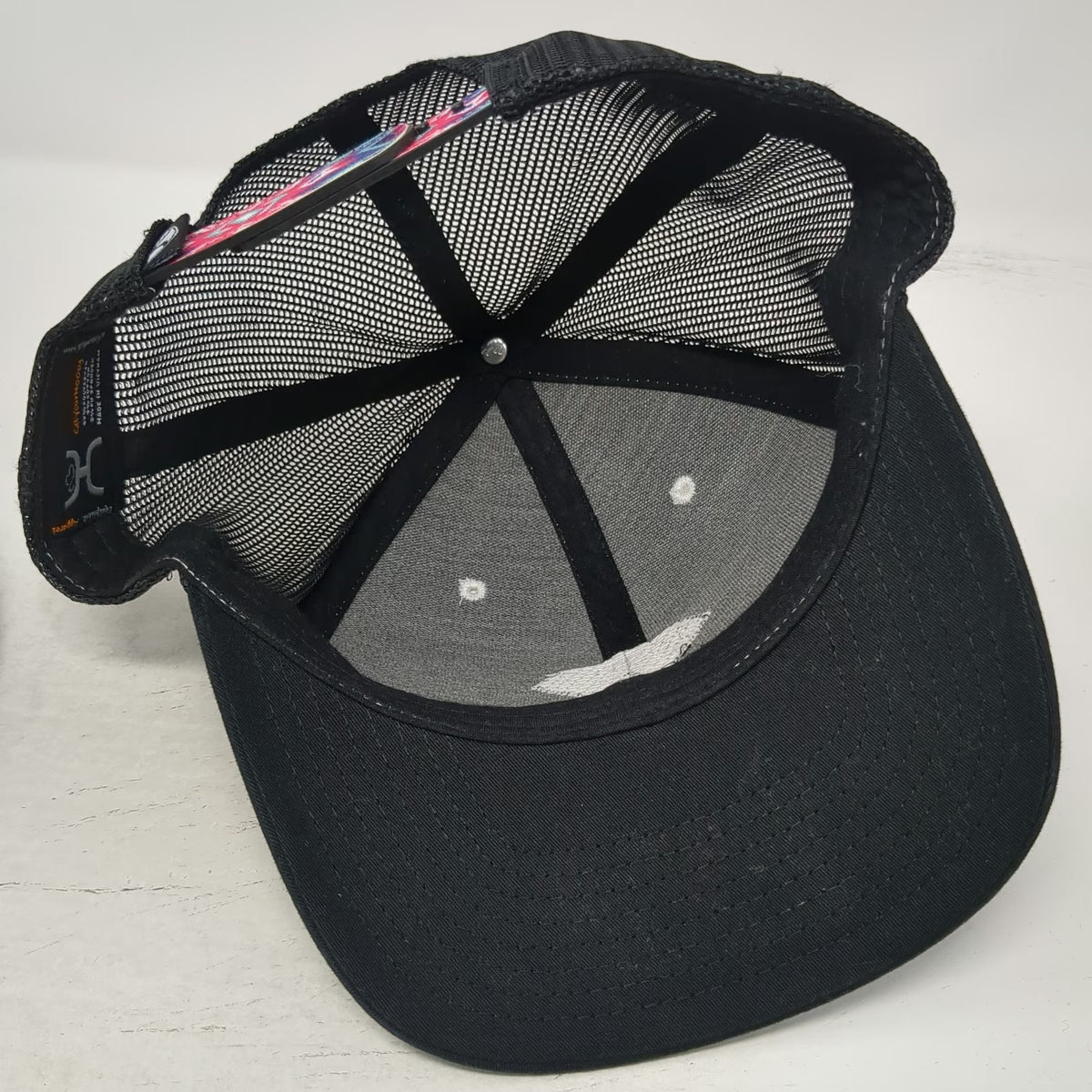 Hooey Trucker Hat Black One Size Rope Like A Girl Tribal Print Mesh Snapback