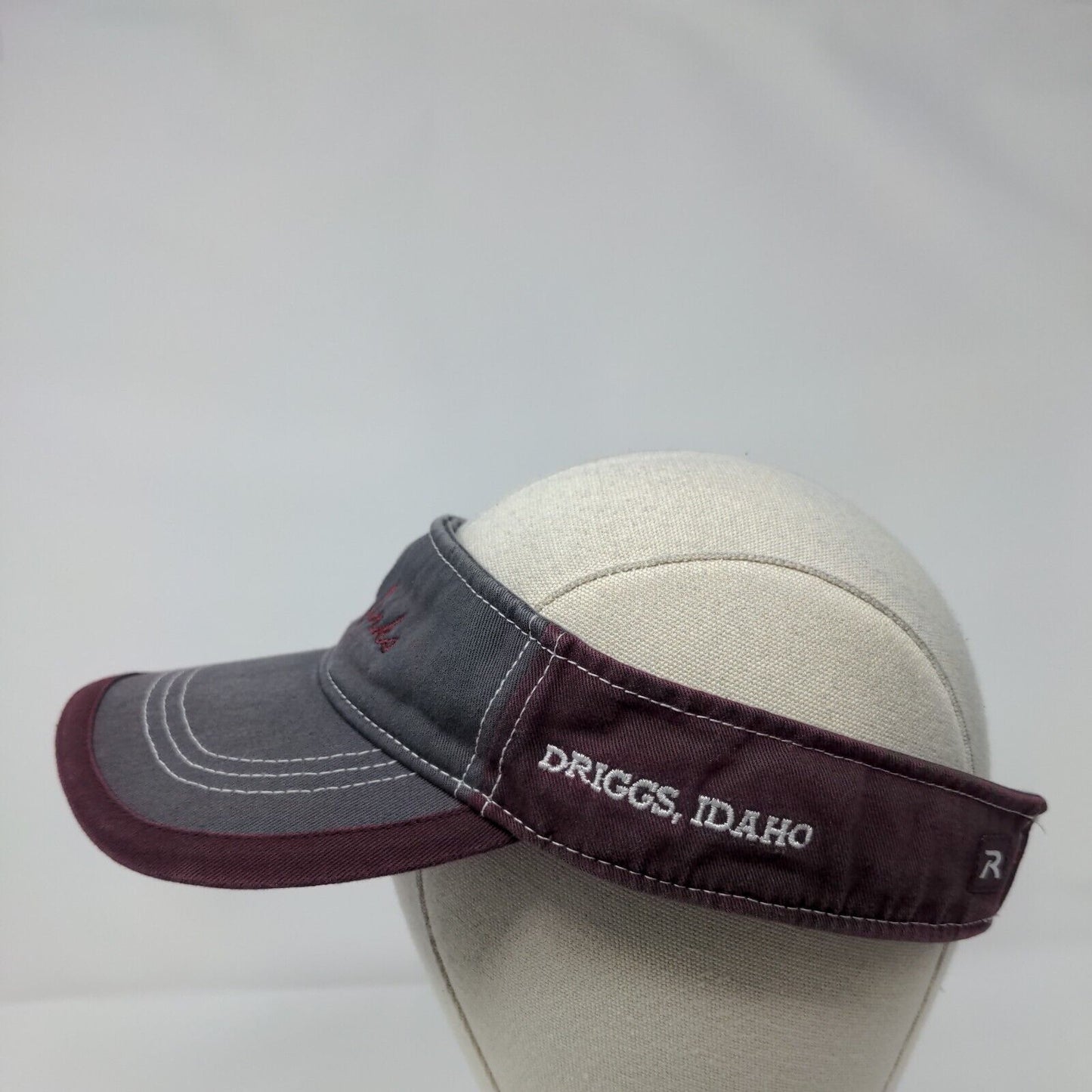 The Links Strapback Sun Visor Hat Multicolor Adjustable Driggs Idaho