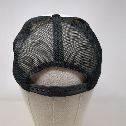 8th Man Fiji Snapback Mesh Back Trucker Hat Black OSFA Colorblock