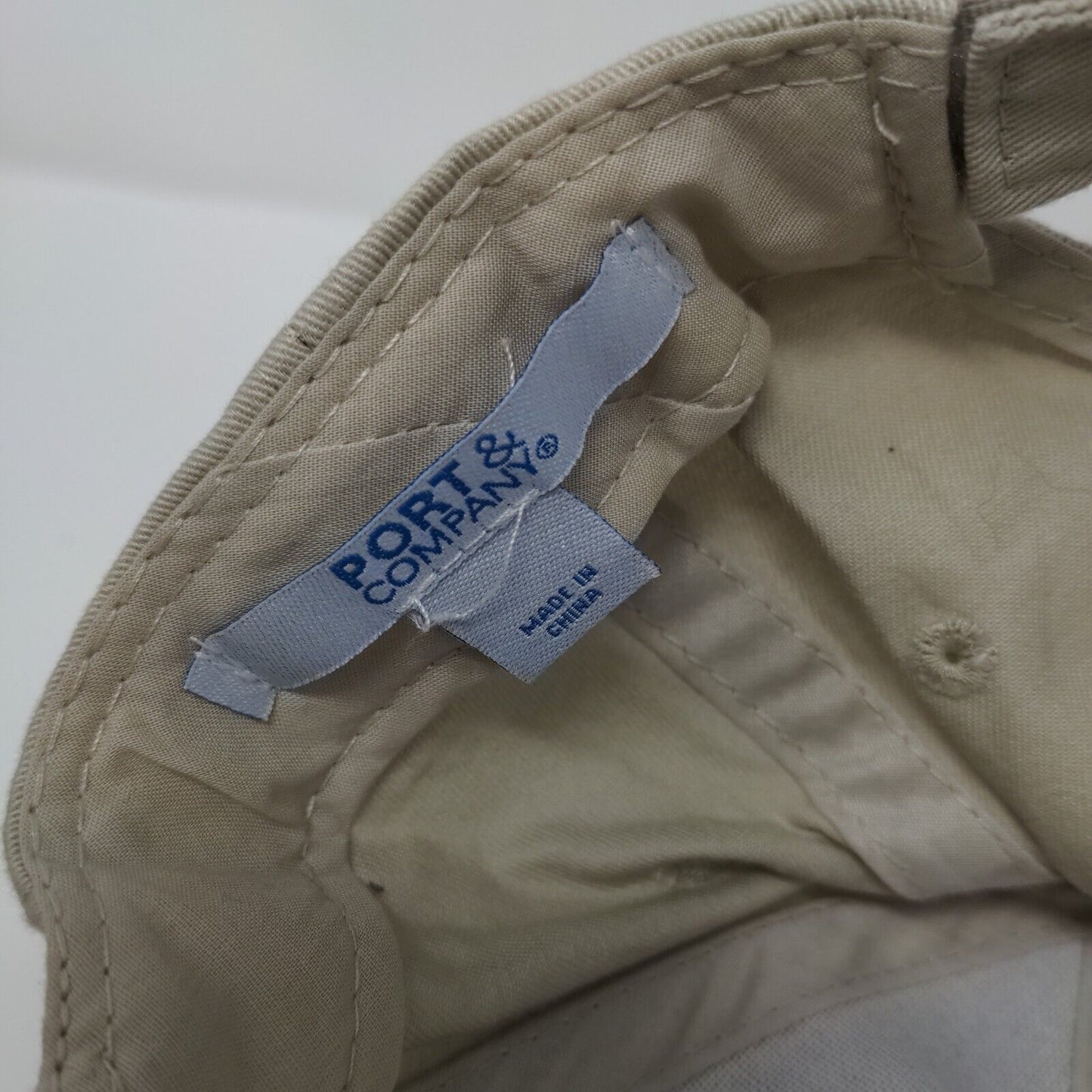 Roaring Springs Water Park Strapback Hat Tan One Size Port & Company