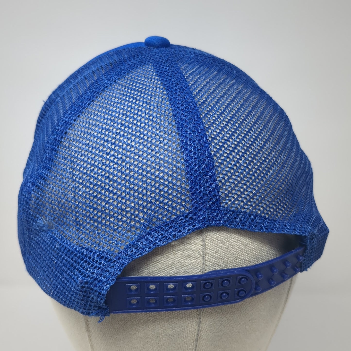 Junior Tu Papa Snapback Trucker Hat Blue One Size Mesh Back Adjustable