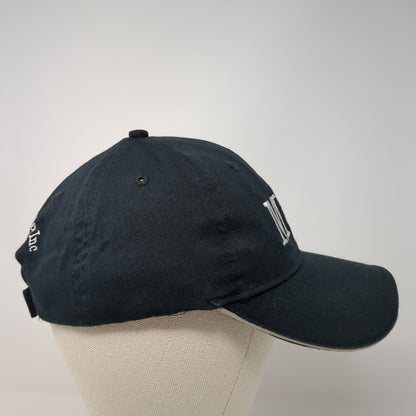 MPI Mercury Plastics Inc Strapback Hat Black One Size Adjustable Port Authority