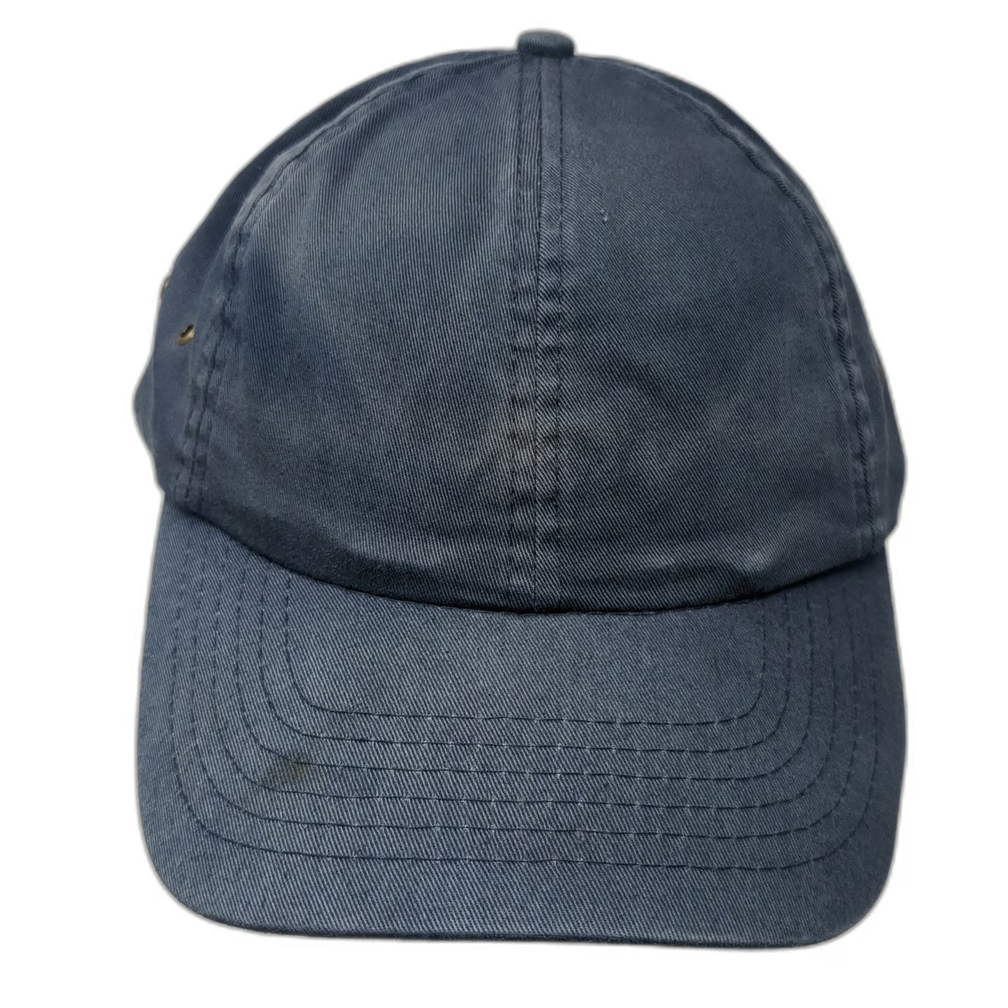 Bullet Line Baseball Cap Blue One Size Slideback SNET Yellow Pages Hat Buckle