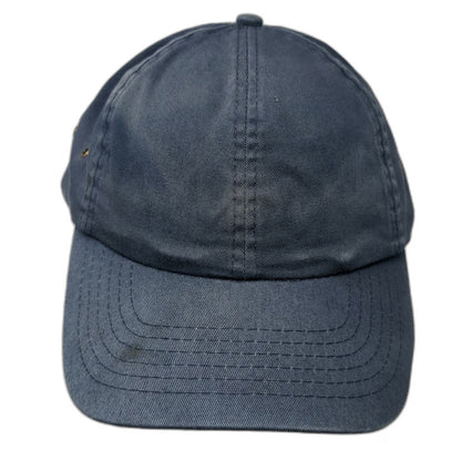 Bullet Line Baseball Cap Blue One Size Slideback SNET Yellow Pages Hat Buckle