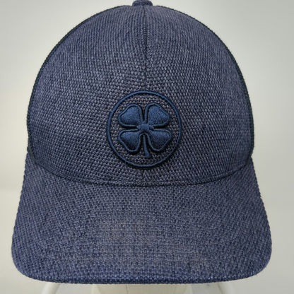 Black Clover Baseball Cap Blue One Size Idaho Live Lucky Mesh Snapback Hat Golf