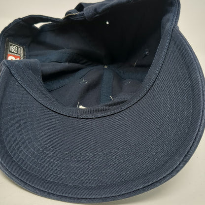 Richardson Baseball Cap Blue One Size Saint Anselm Cotton Slideback Hat Logo