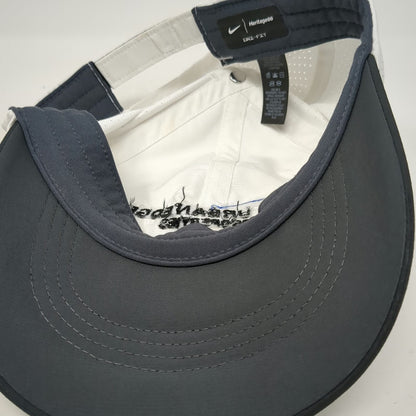 Nike Baseball Cap White One Size Dri-FIT Urban Edge Properties Perforated Hat