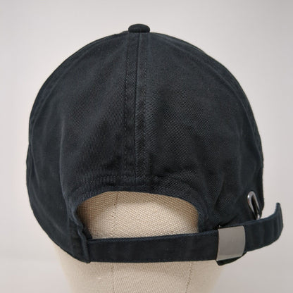 Unbranded Slideback Hat Black One Size Solid Adjustable Outdoor Blank