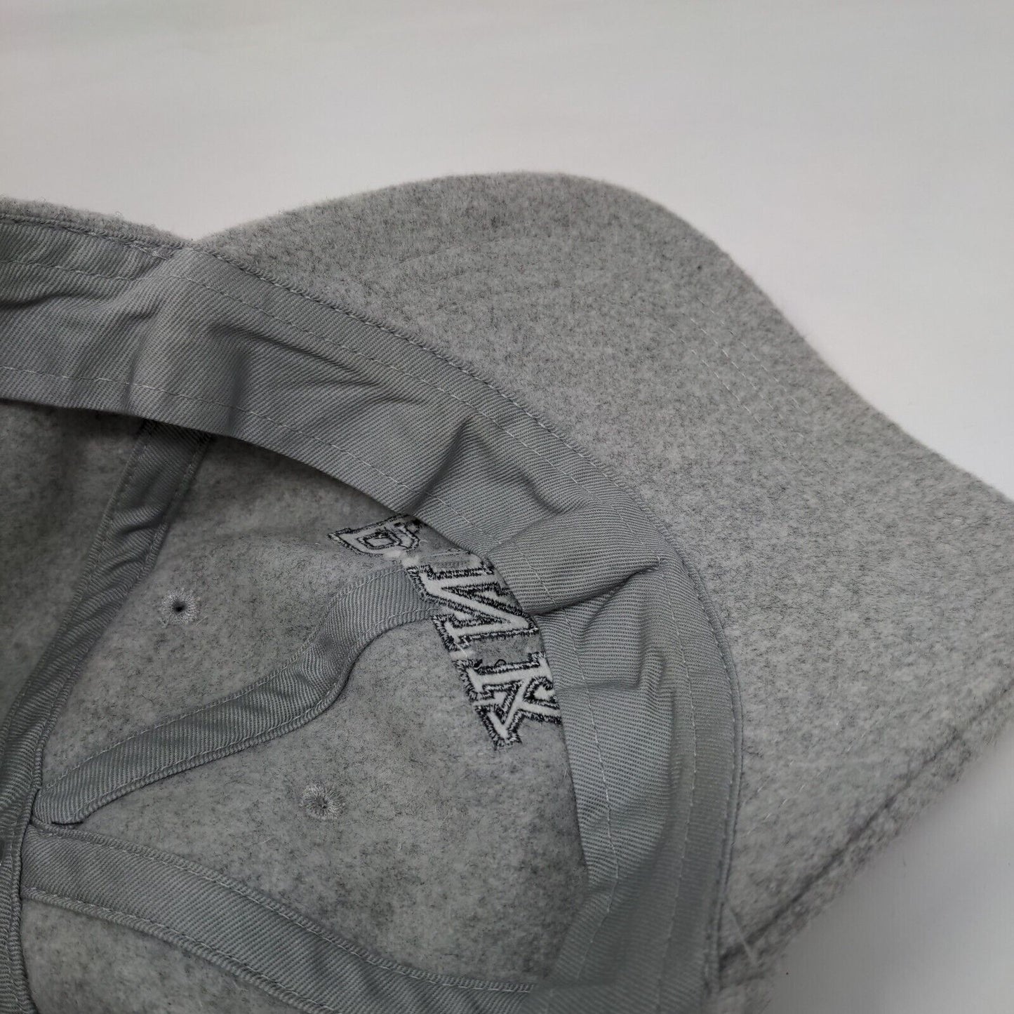 PINK Slideback Hat Gray One Size Solid Embroidered Victoria's Secret