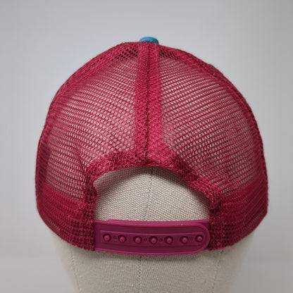 Hoggle Zoo Snapback Mesh Back Trucker Hat Multi One Size Colorblock