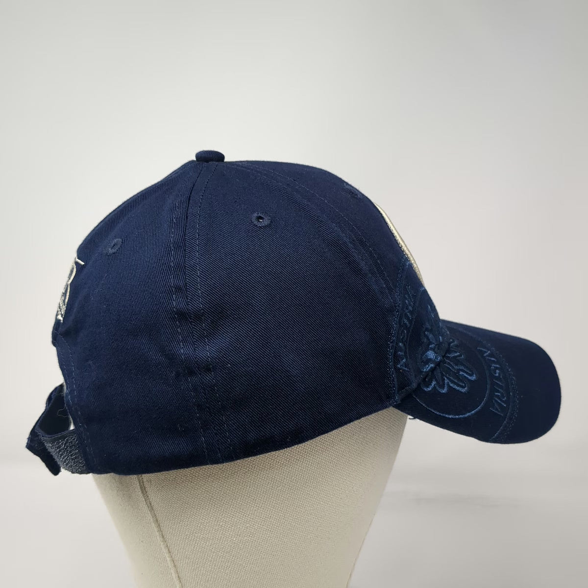 Robin Ruth Austria Edelweiss Flower Blue Baseball Cap One Size Strapback Hat