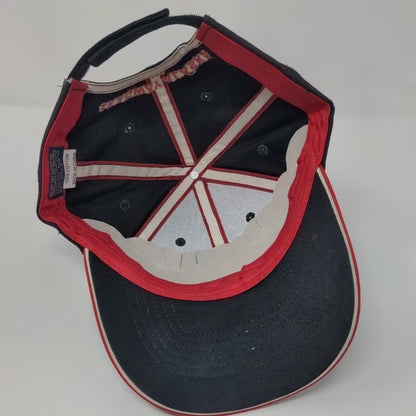 White Pass & Yukon Route 1898 Strapback Hat Black OSFA Skagway Alaska