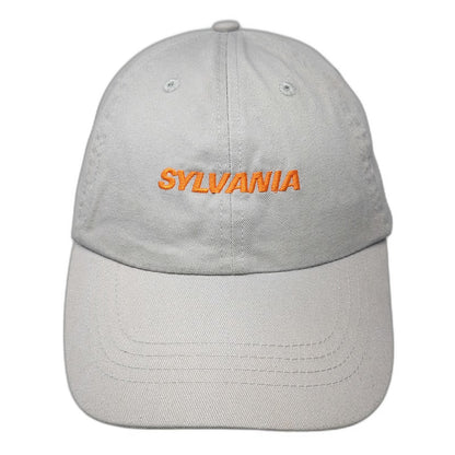 Port & Company Baseball Cap Gray OSFM Sylvania Embroidered Strapback Cotton hat