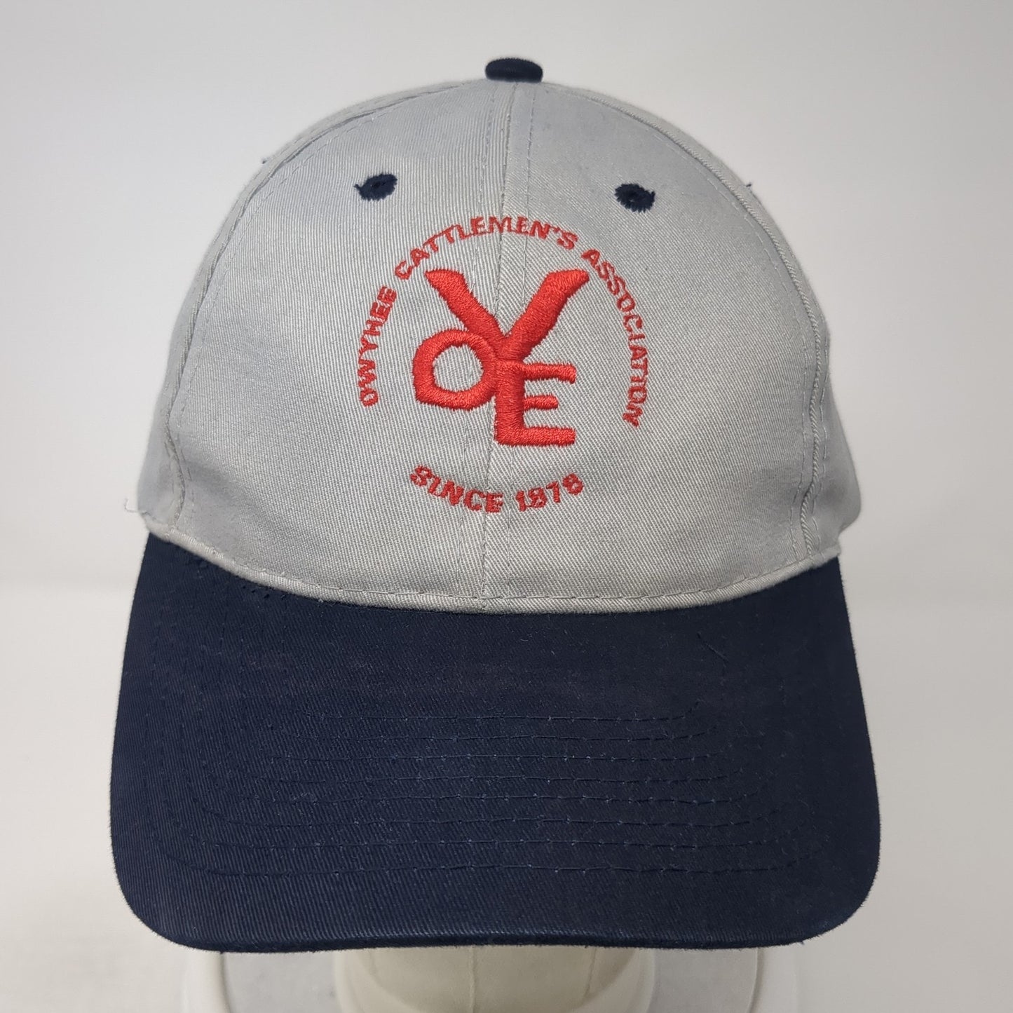 Owyhee Cattlemen's Association Slideback Hat Gray One Size Adjustable