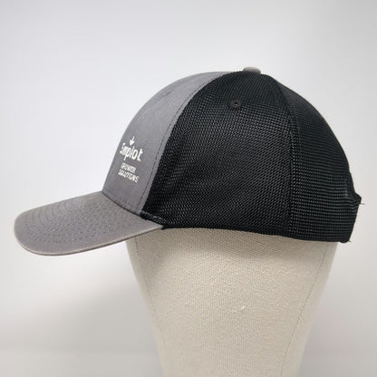 Outdoor Cap Baseball Cap Gray Black One Size Simplot Grower Solutions Mesh Hat