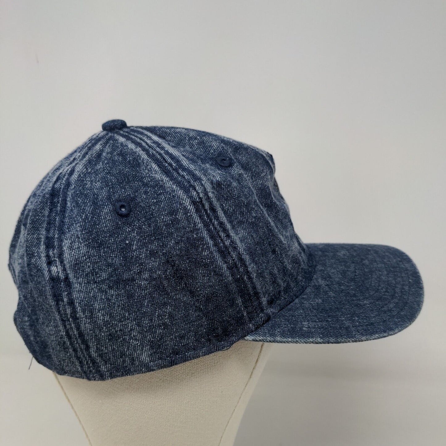 No Boundaries Women's Snapback Hat Blue Size One Size Blank Denim