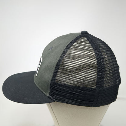 Patagonia Trucker Hat Black One Size Mesh Back Snapback Frontier Communications