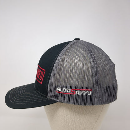 Get Branded Snapback Trucker Hat Black One Size Adjustable Mesh Back Richardson