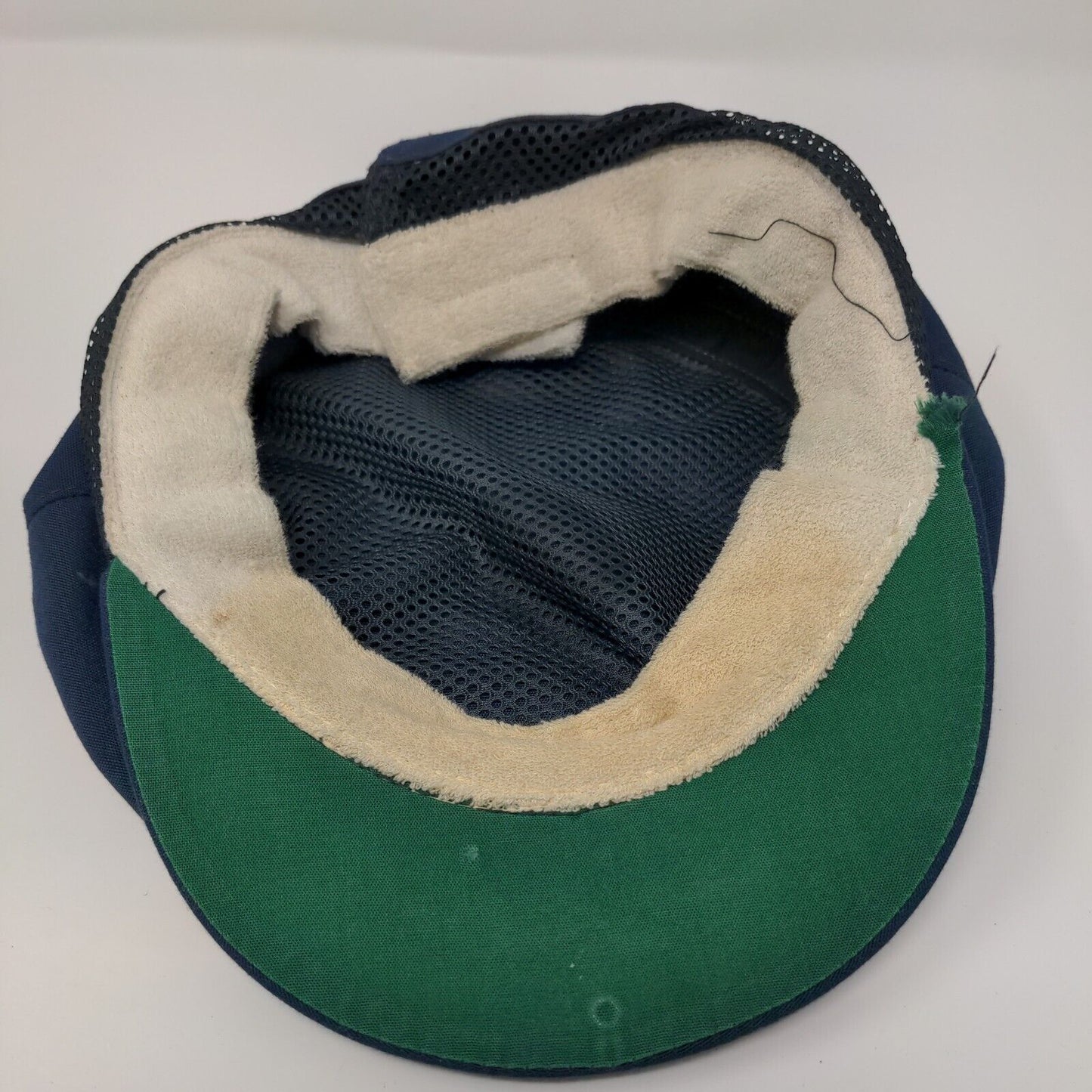 Spring Valley Lake CC Cabbie Flat Hat Blue OSFA Embroidered Breathable