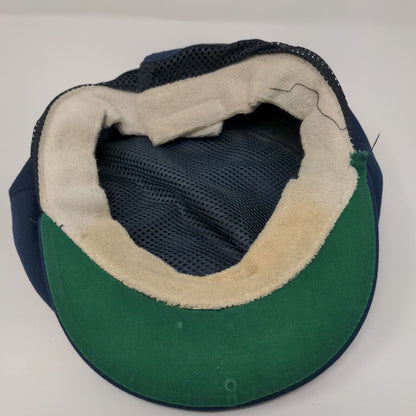 Spring Valley Lake CC Cabbie Flat Hat Blue OSFA Embroidered Breathable