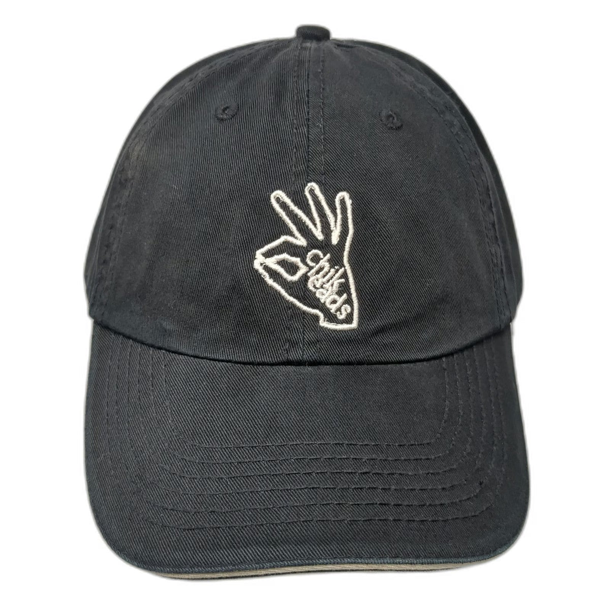Port & Company Baseball Cap Black One Size Strapback Chik Eads Music Hat