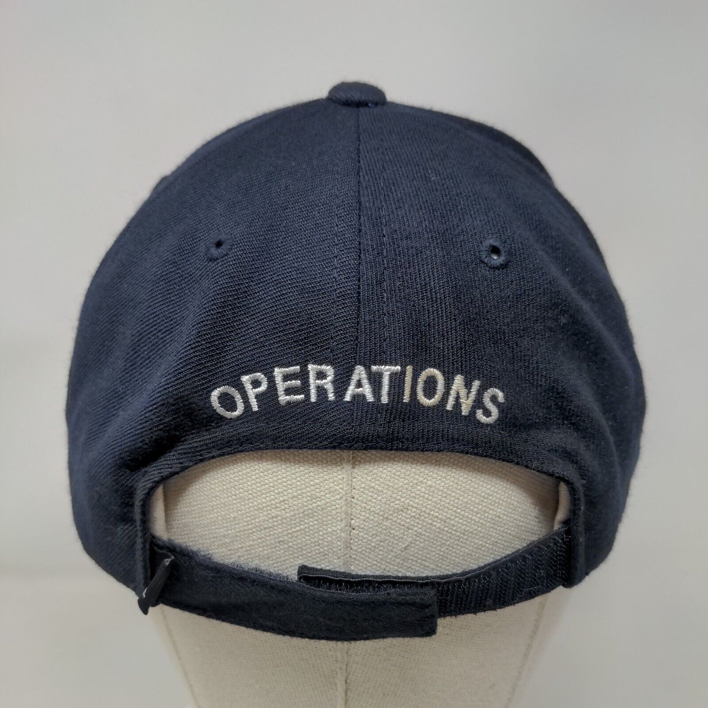 Wellington Operations Strapback Hat Blue Adult 6 Panel Pacific Headwear