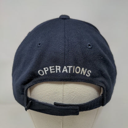 Wellington Operations Strapback Hat Blue Adult 6 Panel Pacific Headwear