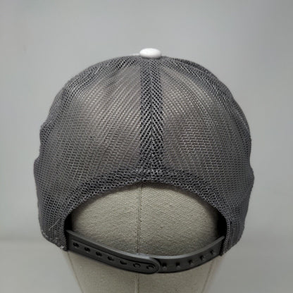 World Wide Sportsman Fishing Snapback Mesh Back Trucker Hat Gray Youth