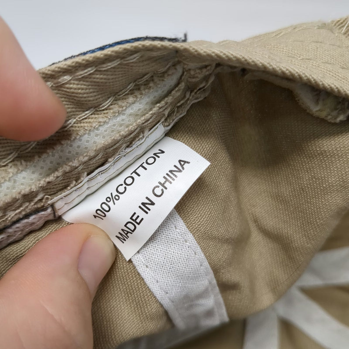 Ninefive Ltd. Baseball Cap Beige One Size Stratton VT Slideback Hat Work Safe