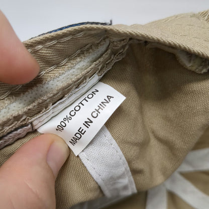 Ninefive Ltd. Baseball Cap Beige One Size Stratton VT Slideback Hat Work Safe