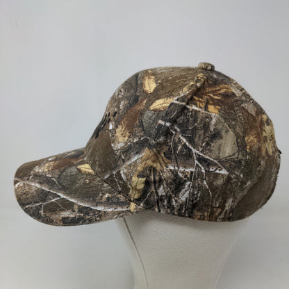 OC Sports Men's Strapback Realtree Camo Hat Size OSFM Embroidered Logo