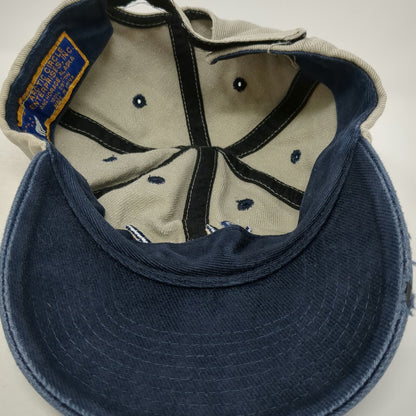 Arctic Circle Enterprises Baseball Cap Beige Blue One Size Alaska Strapback Hat