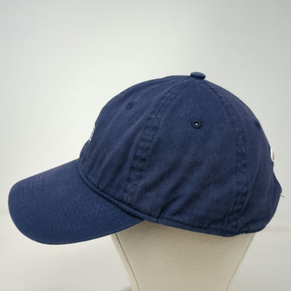 Champion Baseball Cap Blue White Red One Size Cotton Slideback Embroidered Hat