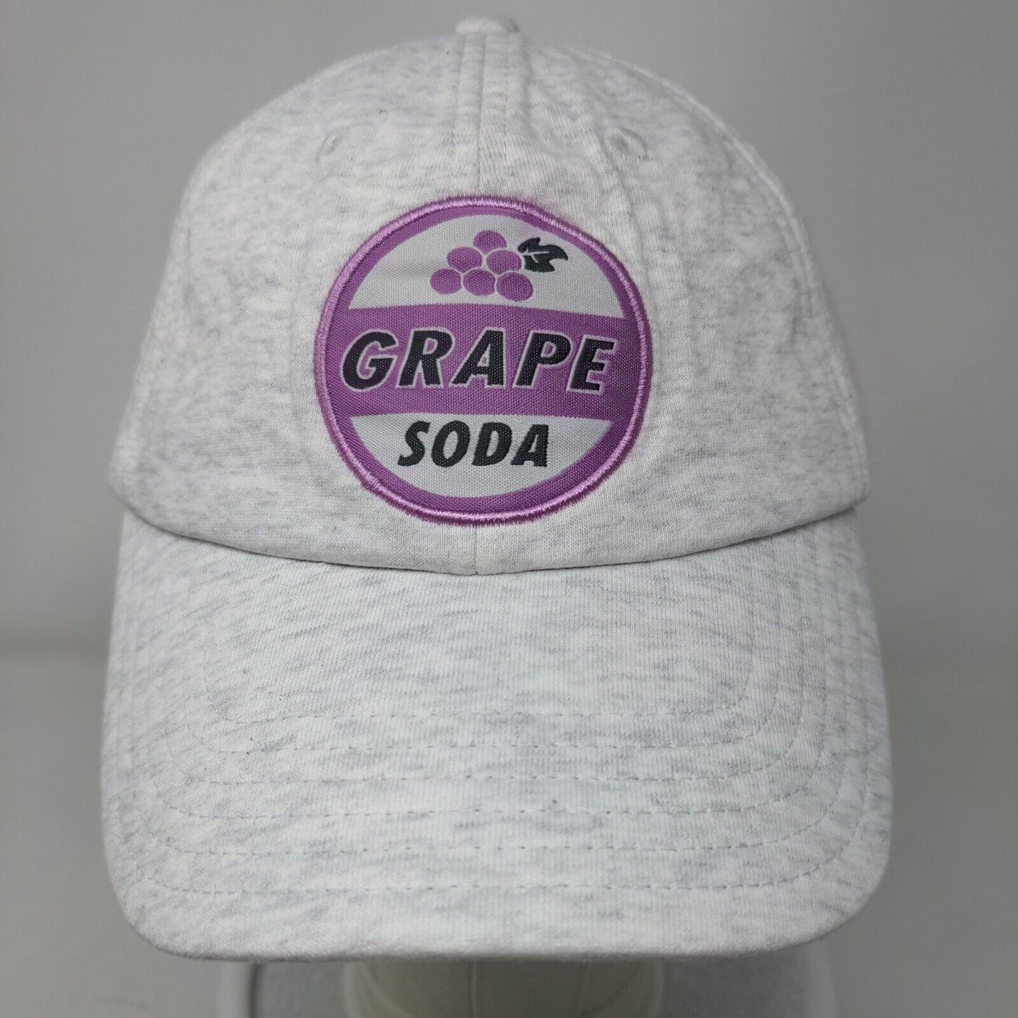 Grape Soda Slideback Hat Gray Adult 57-61cm Adjustable Disney Parks