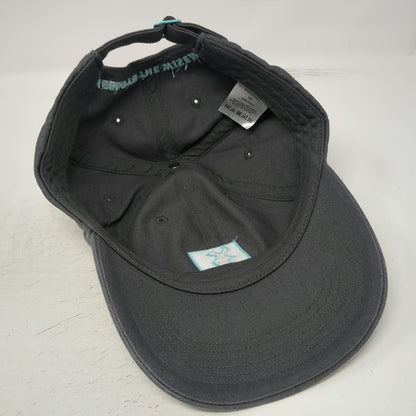 Baseball Cap Gray One Size Cheers to the Wiseman Windmill Logo Cotton Strap Hat