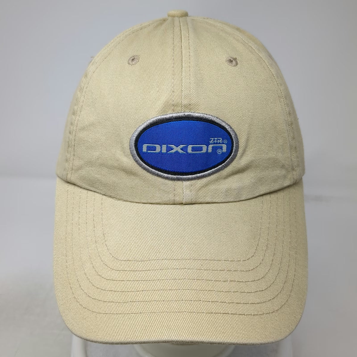 Dixon ZTR Zero Turn Mower Baseball Cap Beige One Size Slideback Hat Embroidered
