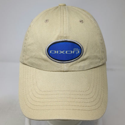 Dixon ZTR Zero Turn Mower Baseball Cap Beige One Size Slideback Hat Embroidered