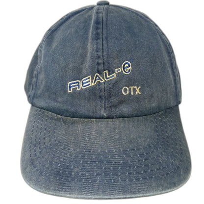 Cobra Caps Baseball Cap Blue OSFM Unstructured Slideback Cotton Hat REAL-e OTX