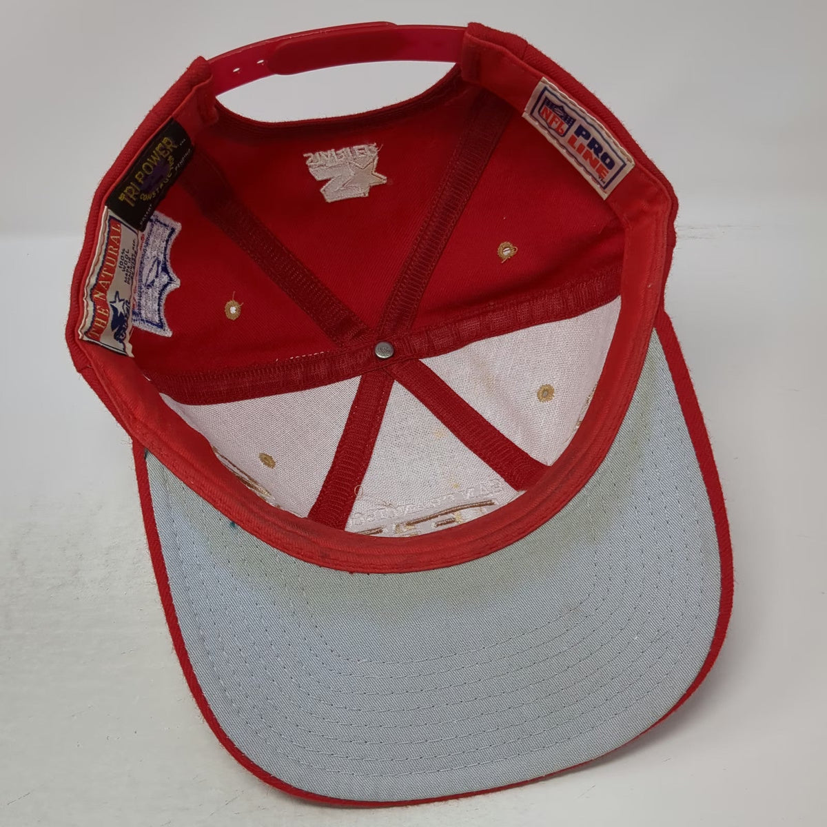 San Francisco 49ers NFL Starter Trucker Hat Red Snapback Wool Pro Line Vintage