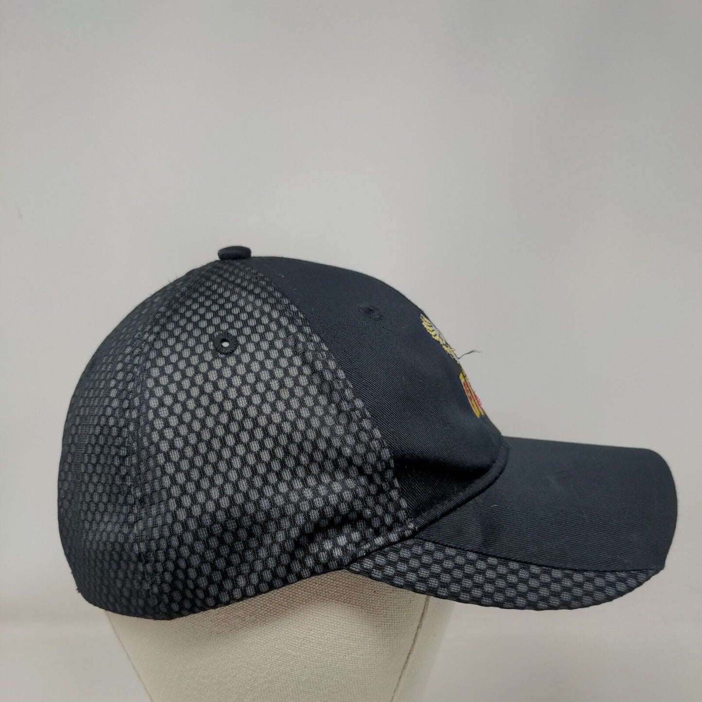 PDQ Chicken Strapback Hat Black One Size Embroidered Port Authority