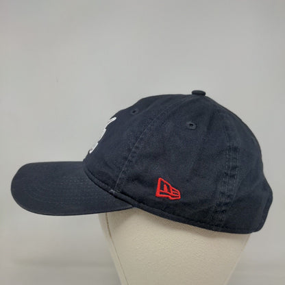 New Era 9 Twenty Women's Slideback Hat Blue Embroidered Atlanta Braves Logo