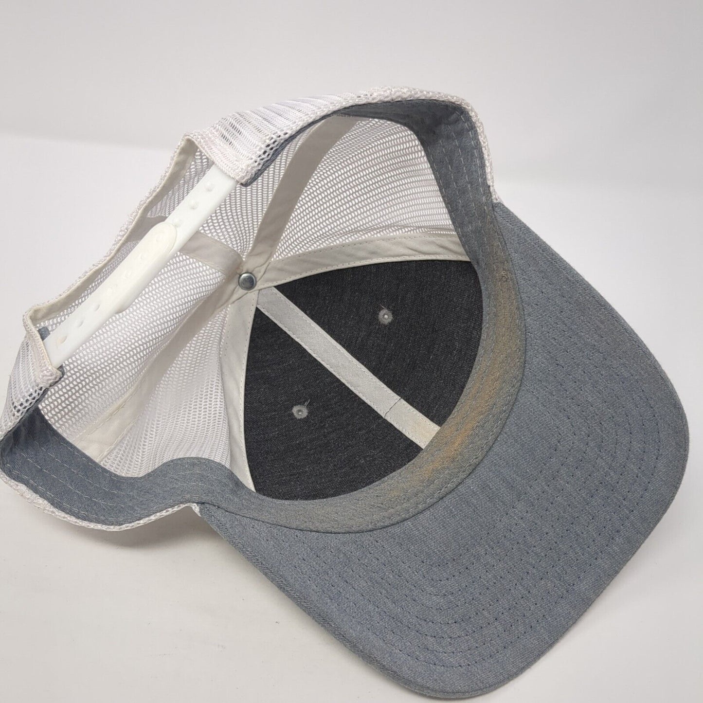 Sovrn Patch Snapback Trucker Hat Gray One Size Mesh Back Adjustable