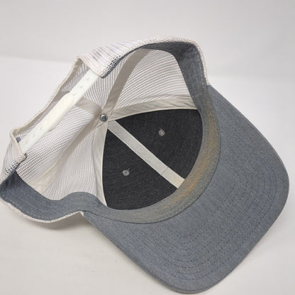 Sovrn Patch Snapback Trucker Hat Gray One Size Mesh Back Adjustable